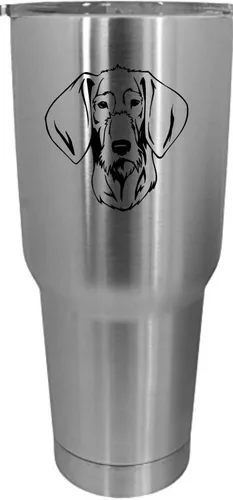 Vista 257 de Cairn Terrier - Vaso grabado con temática de perro, 30 onzas