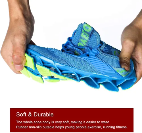 Vista 7 de Vooncosir - Zapatos de correr para mujer, cómodos, a la moda, antideslizantes, para el trabajo, zapato deportivo para caminar, zapatos atléticos