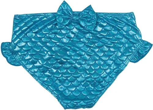 Vista 4 de FOUNDO - Traje de baño de bikini con diseño de cola de sirena 3 piezas