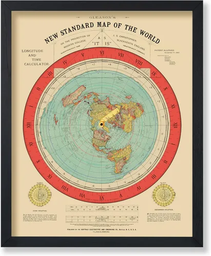Vista 19 de Monem Art Mapa Monumental Vintage de Florencia Impresión - Póster de Viaje Retro - Arte de Italia - Gran Regalo para Hombres, Mujeres, Amantes