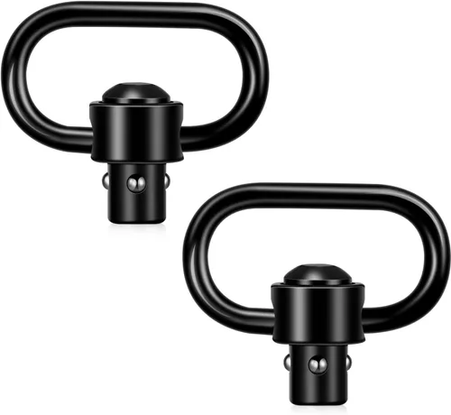 Vista 9 de VVAAGG Metal Sling Swivel Mount 1 inch Two-Point Sling Attachment Clips