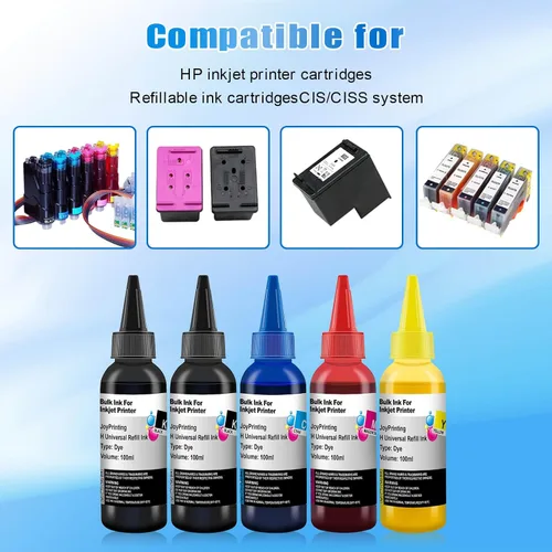 Vista 4 de Juego de recambio de tinta para cartuchos de impresora HP HP 67 67XL 60 61 62 63 65 65XL 910 950 951 952 962 932 933 920 901 902 Cartuchos de tinta