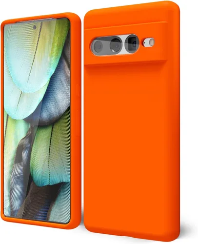 Vista 55 de oakxco para Google Pixel 6A Funda de teléfono de silicona líquida, diseño estético lindo y delgado para mujer y niña, cubierta de gel suave, lisa