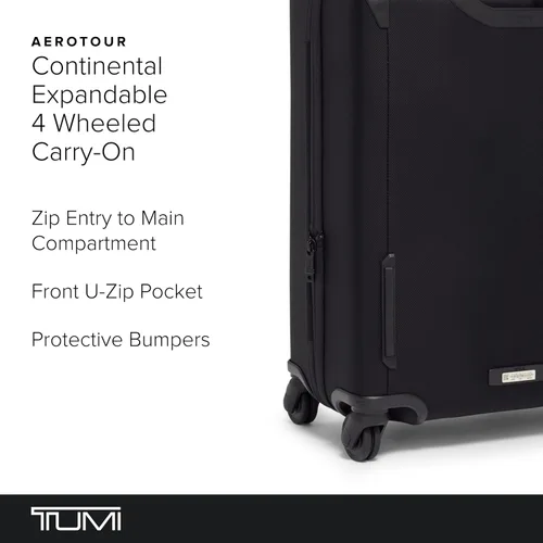 Vista 2 de TUMI - Aerotour - Maleta expandible de 4 ruedas - Maleta ligera de viaje de negocios y ocio para hombres y mujeres - 21.75 pulgadas Continental