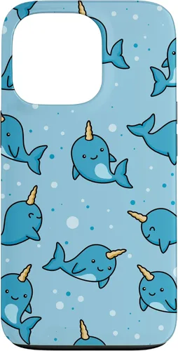 Vista 10 de Narwhal Gift Underwater Unicorn of The Sea Baby Narwhal Case for iPhone 17