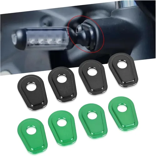 Vista 6 de Adaptador de señales de giro de repuesto para motocicleta, espaciadores compatibles con Z400 Z650 Z900 Z900RS Z1000 Ninja400 Versys-X300 Versys 650