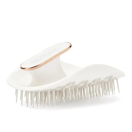 Vista 8 de Manta Cepillo de pelo original antiroturas – Cepillo desenredante suave para cabello húmedo y seco, cepillo flexible para todo tipo, cuidado