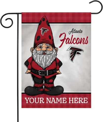 Vista 12 de Rico Industries Bandera de jardín personalizada de gnomo de fútbol de la NFL