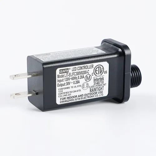 Vista 2 de MYGOTO - Adaptador de enchufe de transformador de bajo voltaje de 30 V para cadena de luces