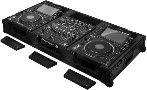 Vista 15 de Odyssey Cases 7″ Vinilo/Utility Black Krom™ Case Capacidad para 60 discos