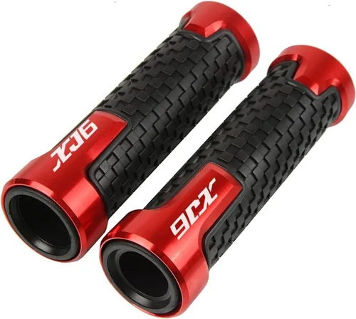 Vista 7 de 7/8 "0.866 in universal motocicleta manillar manillar agarre para Yamaha XJ6 Diversion 2009-2015 2010 2011 2012 2013 2014 2015