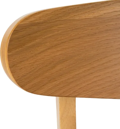 Vista 11 de Christopher Knight Home Frederica Mid-Century - Sillas de comedor modernas (juego de 4), color beige claro y roble natural