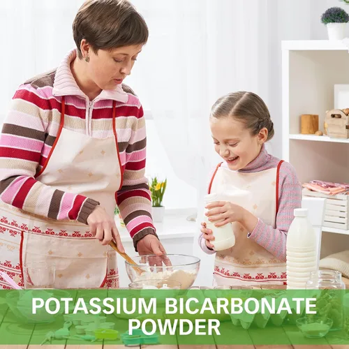 Vista 7 de Bicarbonato de potasio de 10 onzas, polvo de bicarbonato de potasio puro de grado alimenticio para plantas, pasteles, vinificación, aperitivos