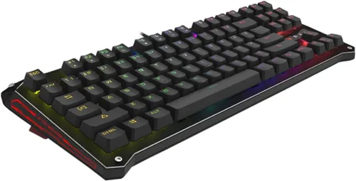 Vista 3 de BLOODY B930 TKL Teclado para juegos con interruptor óptico sin llave Interruptores de teclado más rápidos en juegos Factor de forma ultracompacto