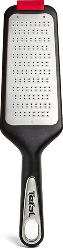 Vista 2 de Rallador Tefal Ingenio Negro, con cuchillas dobles afiladas, base antideslizante y tapa protectora, seguridad, eficiencia y estabilidad en rejilla