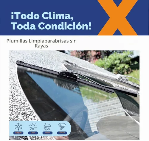 Vista 4 de ICEXSNOW® Escobillas de limpiaparabrisas de silicona de repuesto para Jeep Wrangler JK 2018, escobillas de limpiaparabrisas de repuesto para auto