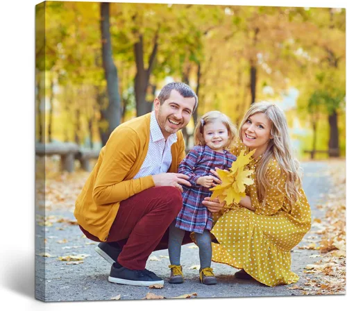 Vista 11 de Impresiones en lienzo personalizadas con tus fotos – Arte de pared enmarcado personalizado, imágenes de lienzo personalizadas para dormitorio, sala