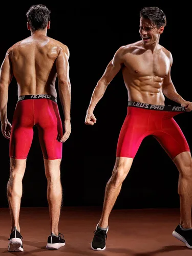 Vista 13 de NELEUS Paquete de 3 pantalones cortos de compresión para hombre