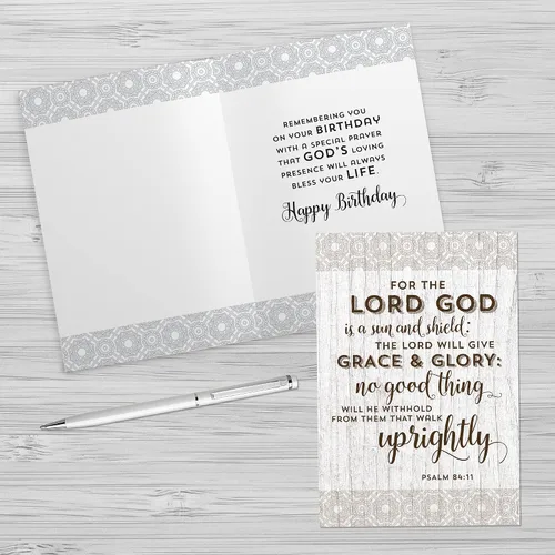 Vista 5 de Designer Greetings Faithfully Yours - Surtido de tarjetas inspiradoras de cumpleaños en caja, sirviente bueno y fiel con versículos