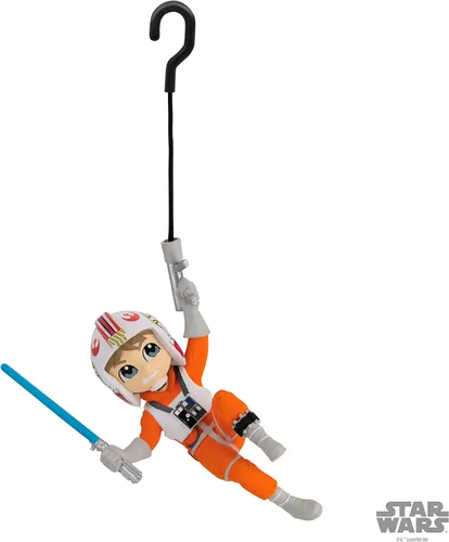 Vista 6 de Hallmark Star Wars Swinging Luke Skywalker - Adorno navideño