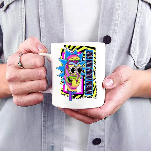 Vista 184 de Trend Setters Friends the Television Show – 25 años – Mercancía oficial – Taza de café o té de cerámica blanca de 11 onzas – perfecta para regalar