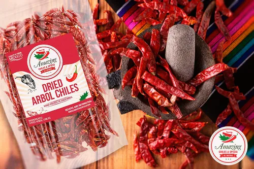 Vista 6 de Paquete variado de chiles secos 3x4oz Ancho Arbol Guajillo Chile Mexicano