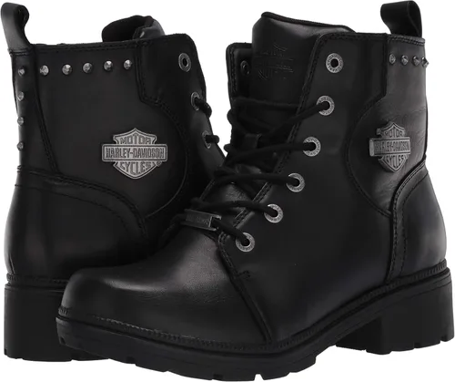 Vista 7 de HARLEY-DAVIDSON FOOTWEAR Botas Cynwood para mujer, Negro