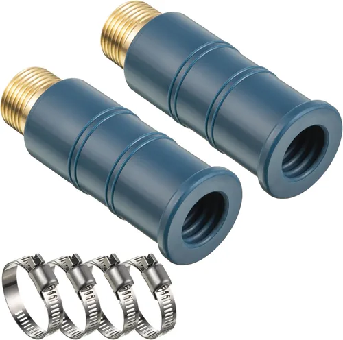 Vista 8 de 1 paquete de adaptador universal para manguera de grifo, accesorio de manguera de fregadero engrosado para grifo, conector de manguera de agua