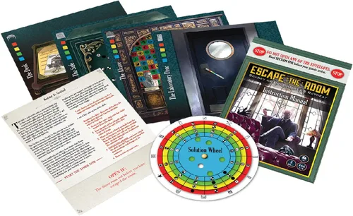 Vista 2 de Juego escapa de la habitación secreta, juego de retirada de Dr Gravely'S