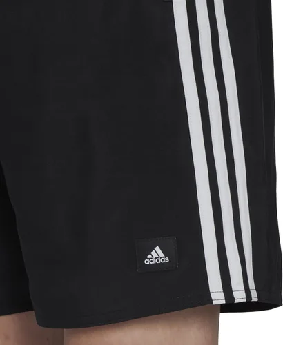 Vista 3 de adidas Pantalones cortos de natación clásicos de 3 rayas para hombre