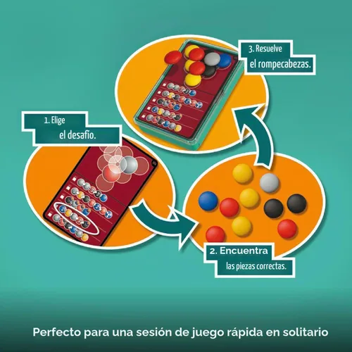 Vista 6 de Dimension: The Brain Game to Go - Juego de rompecabezas de apilamiento 3D con 200 desafíos y 4 niveles de dificultad para edades de 8 años