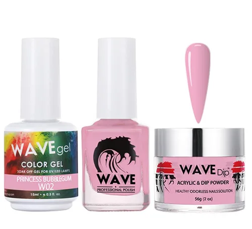 Vista 37 de WAVEGEL - Juego de gel de remojo, laca de uñas y polvo acrílico a juego - Colección Simplicity - #P109 Blizzard