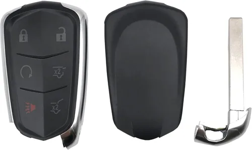 Vista 4 de Funda para llavero para Cadillac Escalade 2015 2016 2017 2018 repuesto sin llave de entrada con control remoto