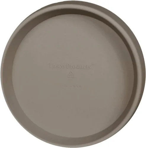 Vista 4 de Tusco Products TR11BK - Bandeja redonda para maceta, 11 pulgadas, color negro