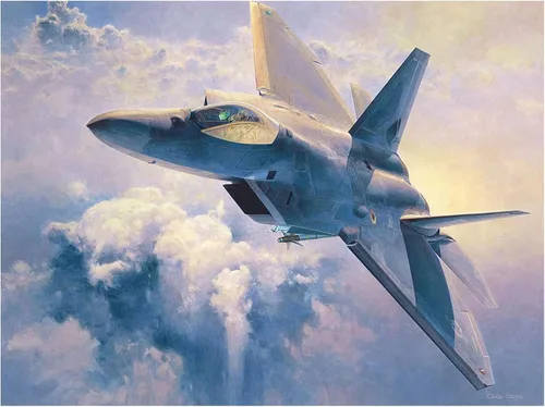 Vista 9 de Hasegawa 1/48 F-22 Raptor USAF