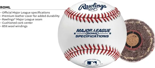 Vista 4 de Rawlings ESPECIFICACIONES DE GRANDES LIGAS Béisbol 12