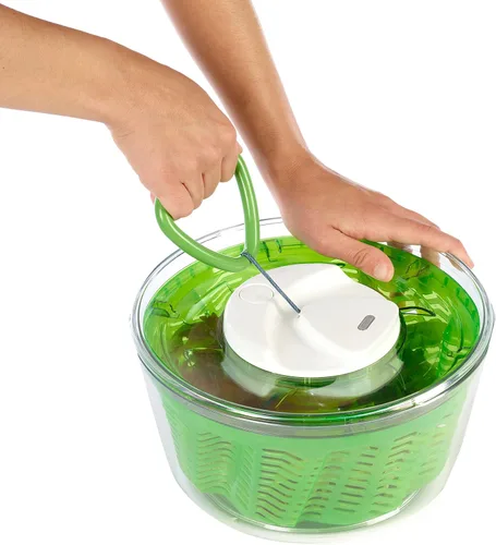 Vista 6 de Zyliss E940011 Easy Spin 2 Ensalada Spinner-Pequeño Verde, Plástico