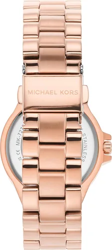 Vista 8 de Michael Kors Lennox- Reloj de acero inoxidable con tres manecillas