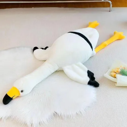 Vista 7 de Almohada de Peluche de Animal de Flamenco de 26 pulgadas, Regalos de Flamencos Rosados, Juguetes de Muñeca de Peluche Suave, Regalo para Niños