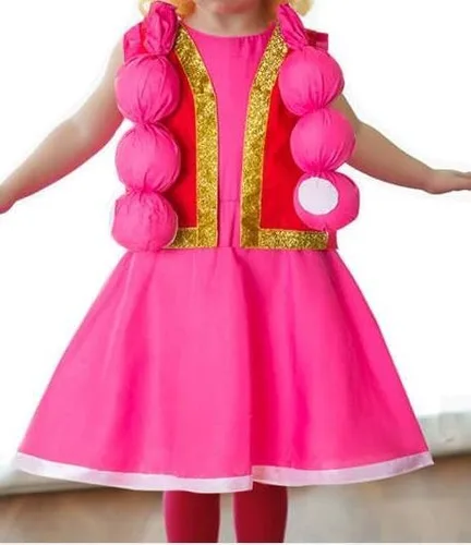 Vista 3 de Ruikajia Sombrero de hongo Toadstool Niños Disfraces Toadette Super Bros Toadstoo Outfit