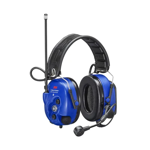 Vista 9 de 3M PELTOR WS LiteCom PRO III - Auriculares, casco duro adjunto, durabilidad de grado profesional, radio de comunicación bidireccional inalámbrica