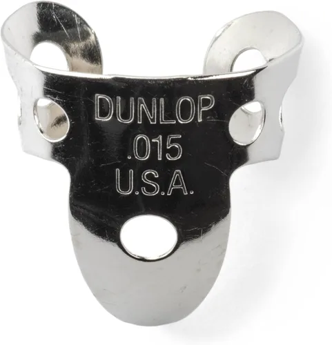 Vista 11 de Jim Dunlop 33P013 .013 pulgadas dedo de plata de níquel y thumbpicks