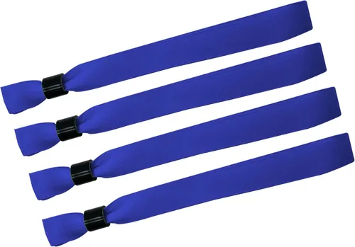 Vista 13 de Paquete de 100 muñequeras, pulseras negras para eventos, pulseras para conciertos, festivales, fiesta de admisión, 13.78 x 0.59 pulgadas