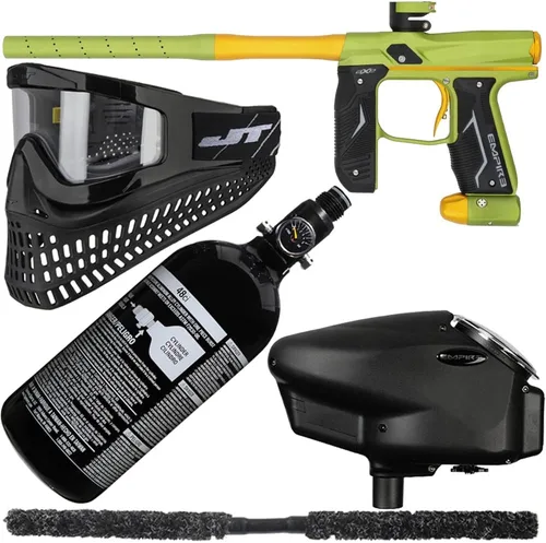 Vista 4 de Action Village Empire Axe 2.0 Super Kit de paquete de pistola de paintball