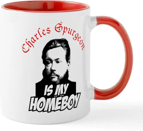Vista 9 de CafePress Spurgeon Homeboy - Taza de café de cerámica de 11 oz (11.0 fl oz)
