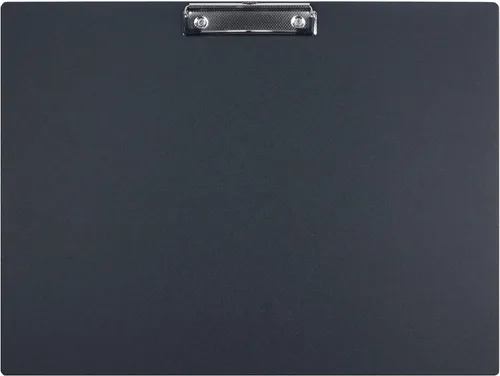 Vista 7 de Acocony Portapapeles vertical extra grande de 11 x 17 pulgadas, clip de perfil bajo, 11 x 17 pulgadas, PP negro pláctico, paquete de 1