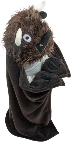 Vista 9 de Manta con capucha para llevar puesta Lazy One para niños, manta con capucha de animales (Oso)