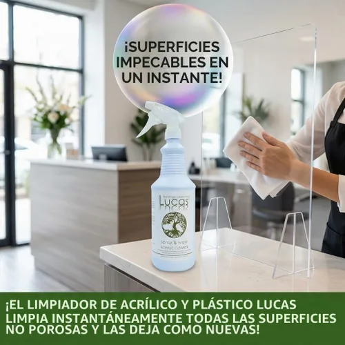 Vista 8 de Lucas - Limpiador de plástico acrílico sin rayas en aerosol