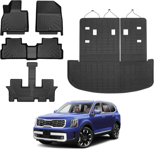 Vista 17 de Powerty Alfombrillas para Jeep Grand Cherokee L 2021-2025 (solo reposabrazos central de 6 plazas sin segunda fila), accesorios de revestimiento