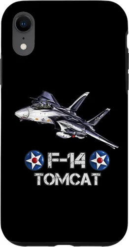 Vista 25 de Vintage F-14 Tomcat Fighter Jet Aviación Militar Estuche de Regalo para iPhone 17